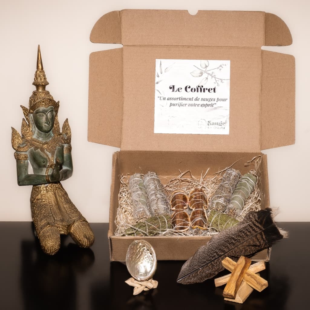 coffret purification sauge blanche