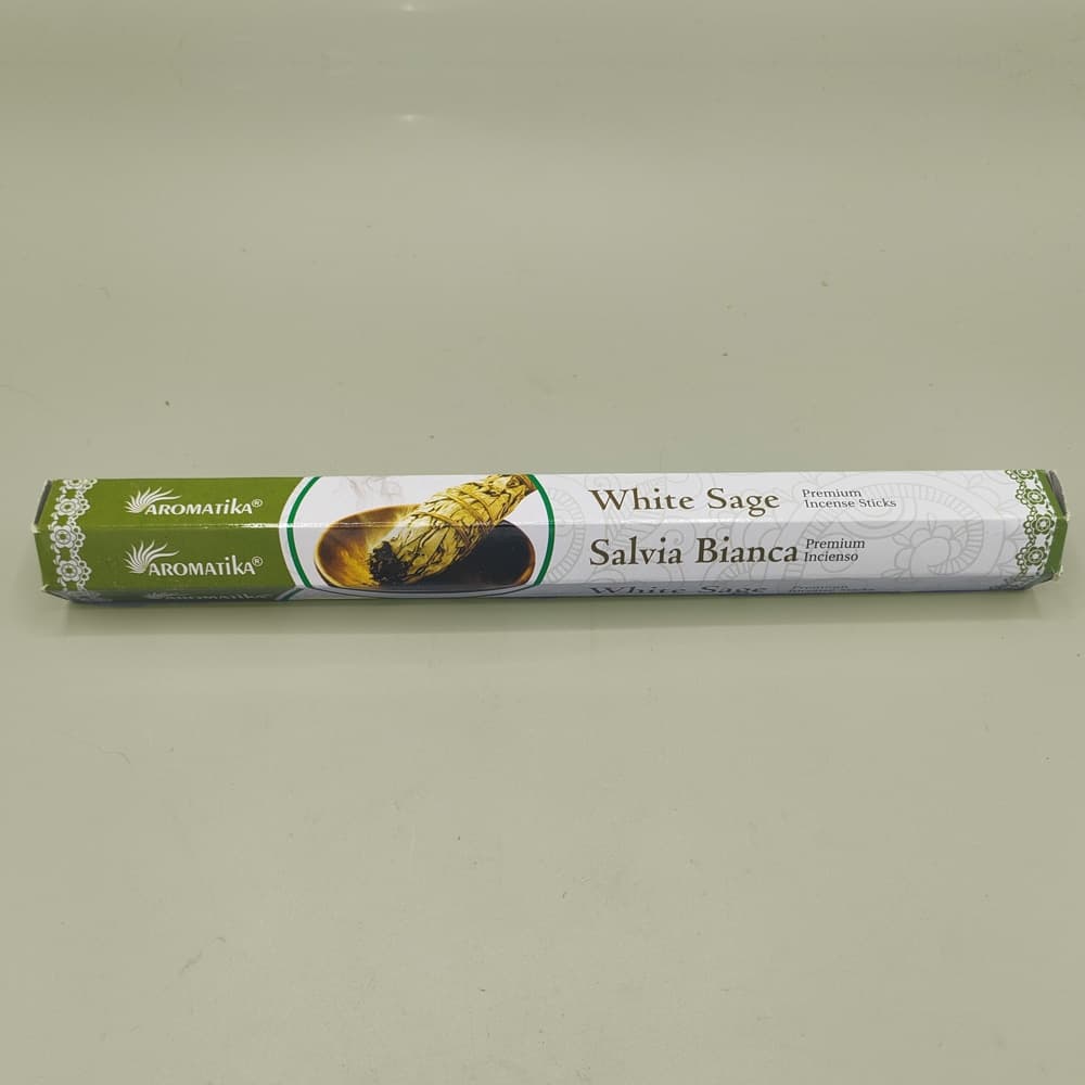 Encens de sauge blanche Aromatika - 20 bâtonnets