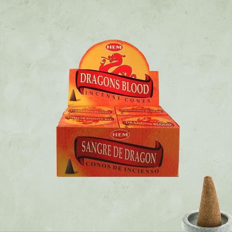 Encens HEM Cônes Sang de Dragon