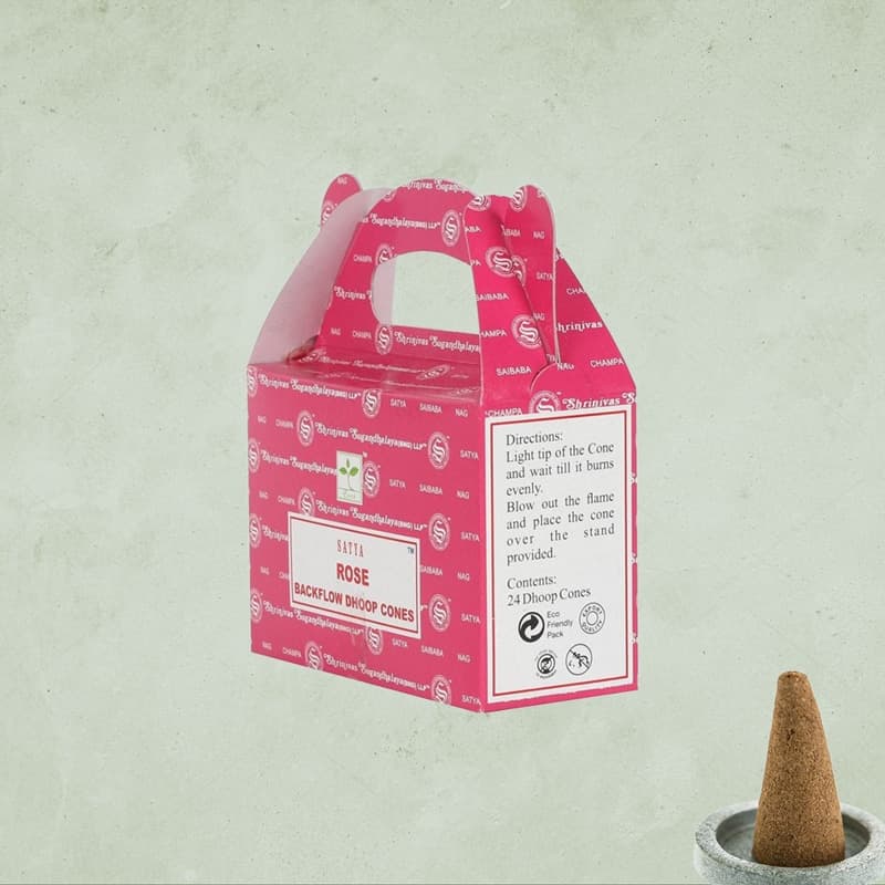 Encens Satya cônes Rose