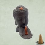Fontaine à encens cône offrande à bouddha