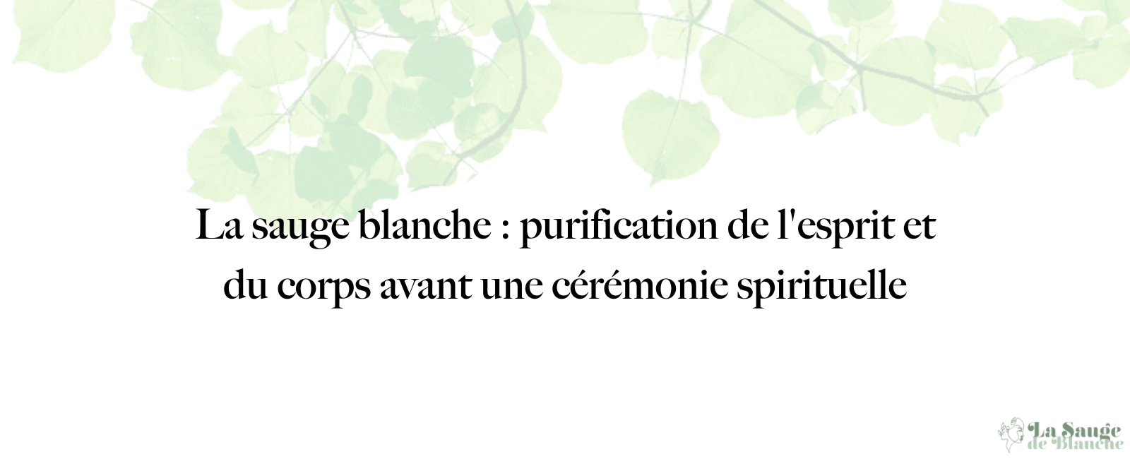 purification de l'esprit et du corps avant une cérémonie spirituelle